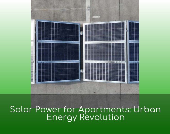 Solar Power for Apartments: Urban Energy Revolution